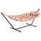 Headdemock Superb Outdoor Hammock  option Stripe Orange Cream