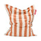 Original Outdoor Bean Bag Chair  option Stripe Orange Cream