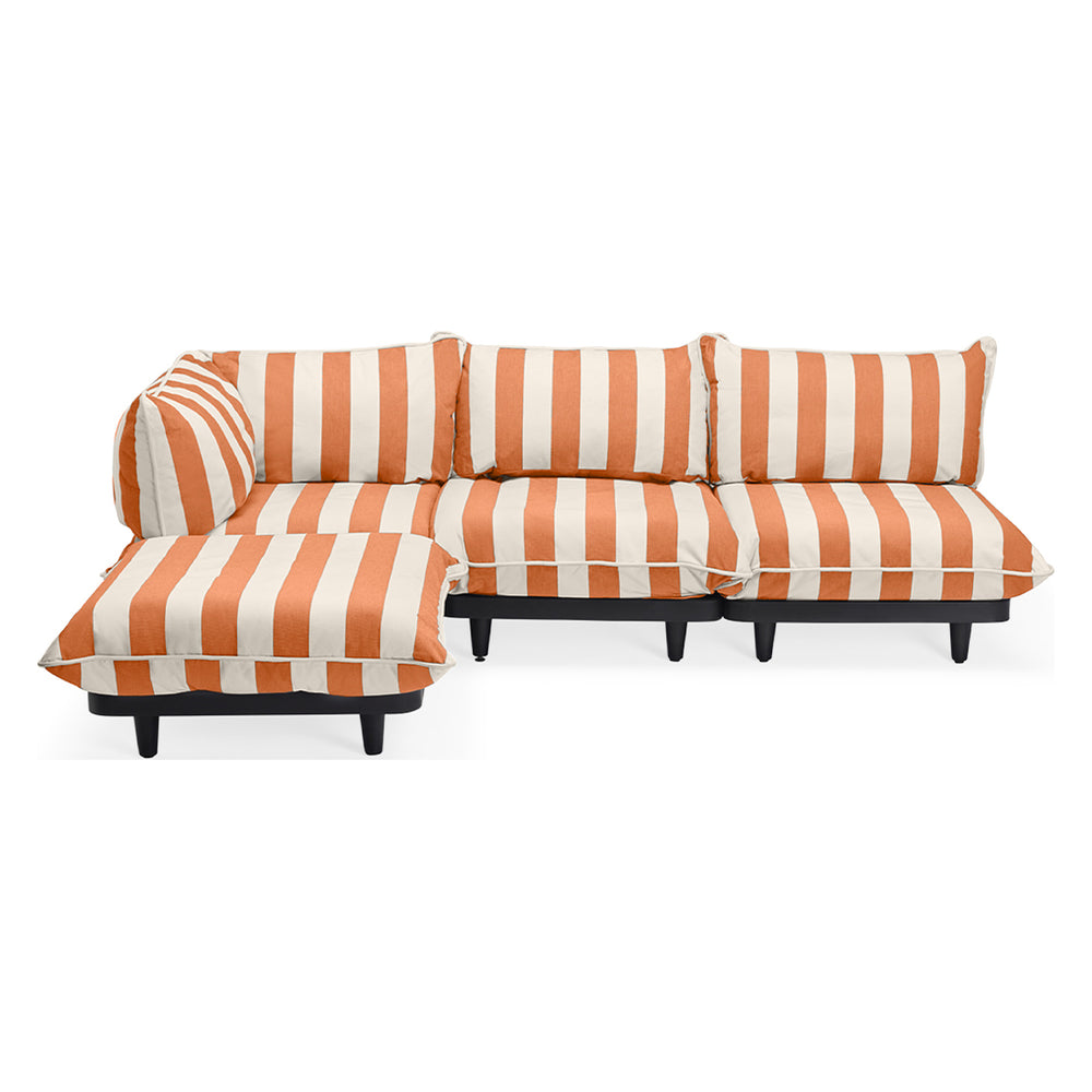 Paletti 3 Seater with Ottoman Indoor/Outdoor Lounge Set