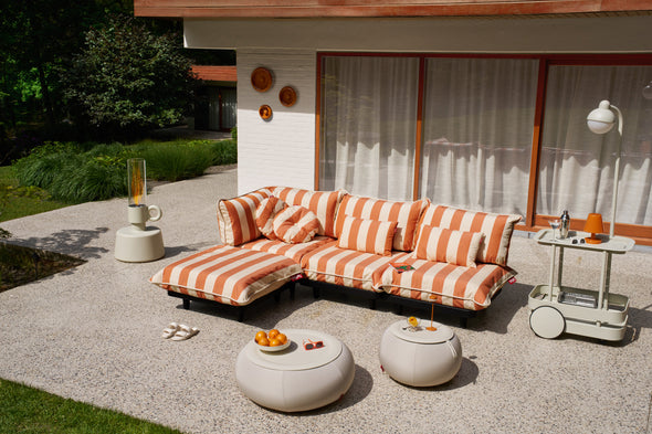 Paletti 3 Seater with Ottoman Indoor/Outdoor Lounge Set