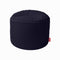 Point Indoor/Outdoor Pouf Ottoman  option Dark Ocean Olefin / Small: 20 in diameter