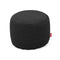 Point Indoor/Outdoor Pouf Ottoman  option Thunder Grey Olefin / Small: 20 in diameter