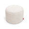 Point Recycled Cord Pouf Ottoman  option Cream