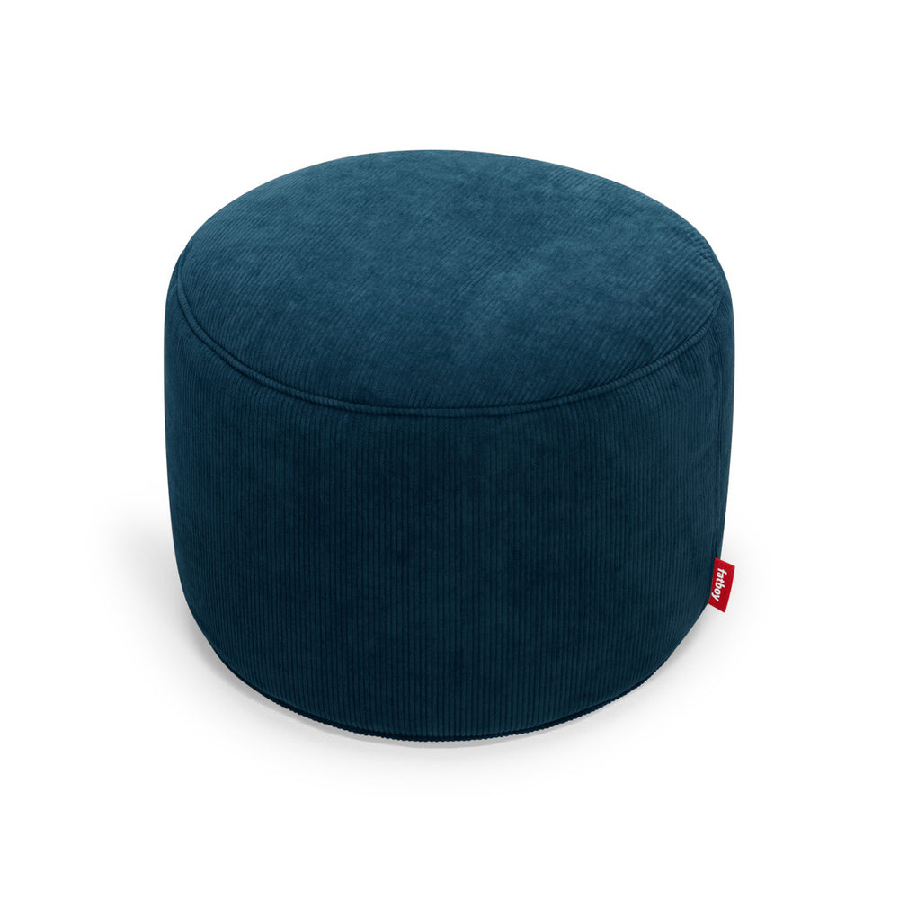 Point Recycled Cord Pouf Ottoman