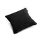 Recycled Velvet Square Pillow  option Black
