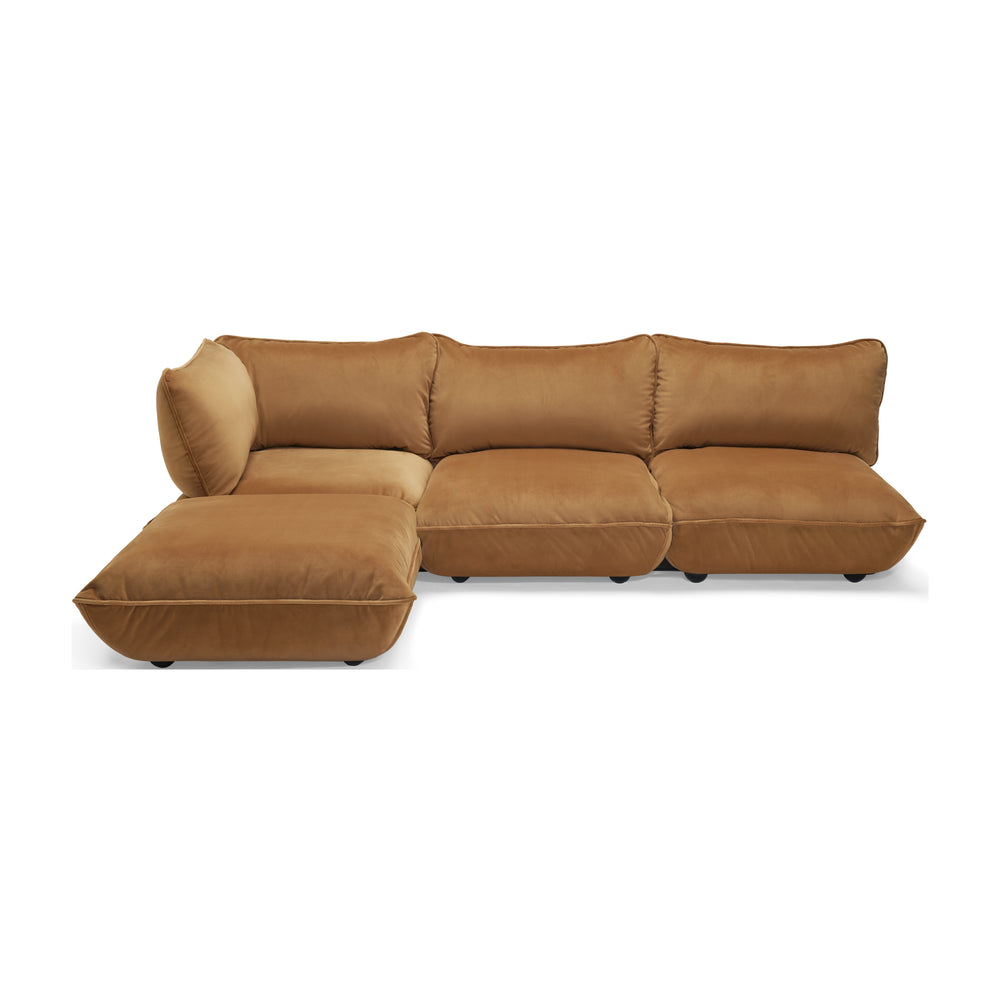 Sumo Recycled Velvet Corner Sofa
