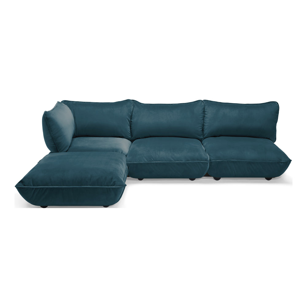 Sumo Recycled Velvet Corner Sofa