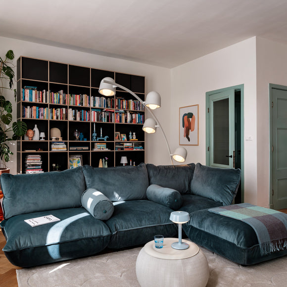 Sumo Recycled Velvet Corner Sofa