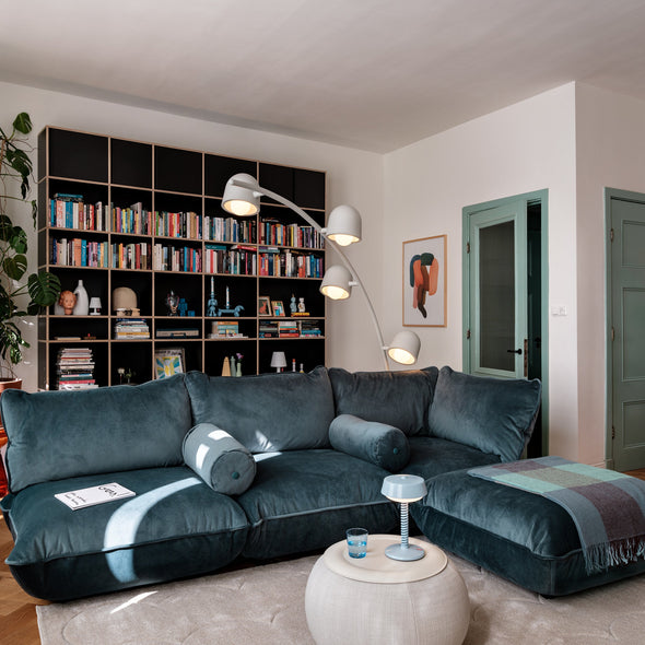 Sumo Recycled Velvet Corner Sofa