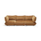 Sumo Recycled Velvet Grand Sofa  option Almond