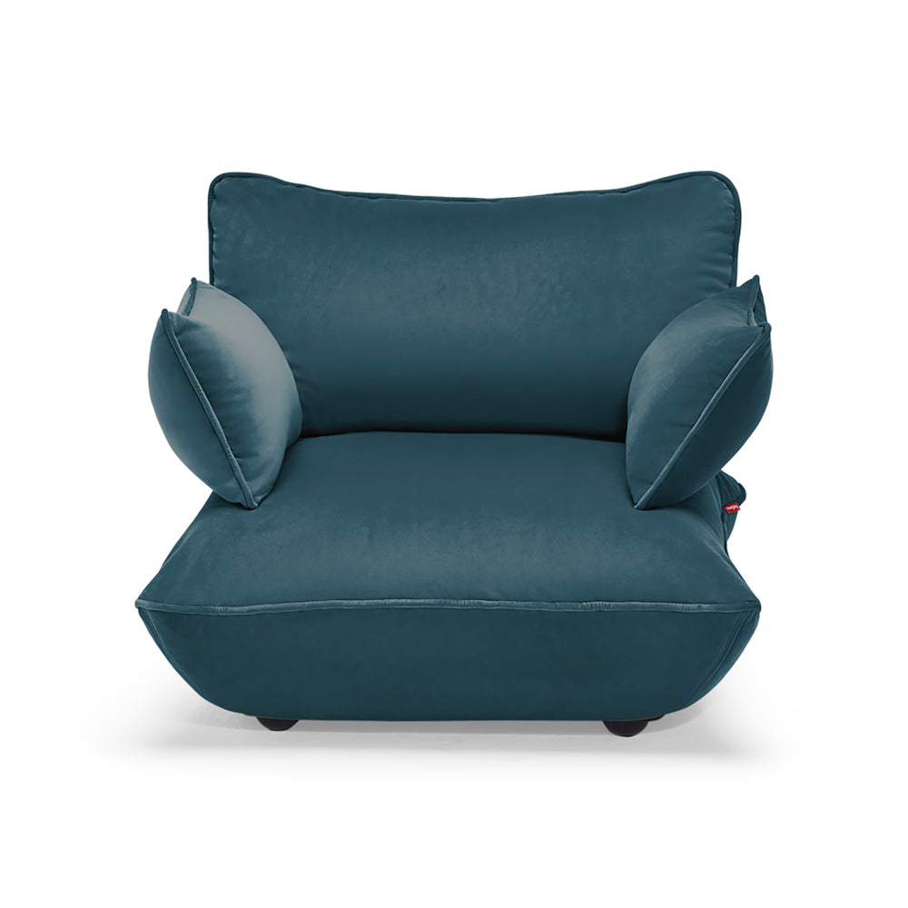 Sumo Recycled Velvet Lounge Chair