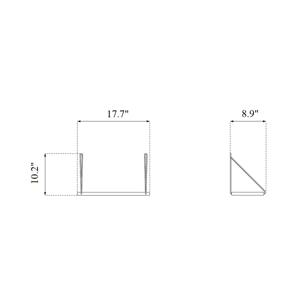 B145 Shelf with Bracket