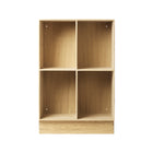 B98 4 Grid Bookshelf Unit