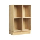 B98 4 Grid Bookshelf Unit