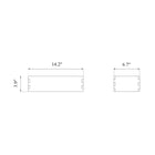 B98 Bookcase Plinth