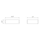 B98 Bookcase Plinth