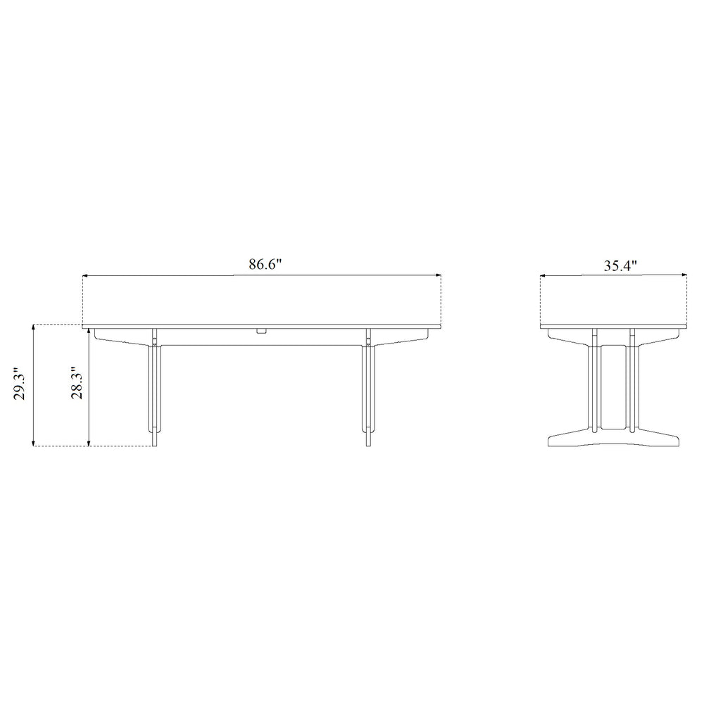 C64 Shaker Dining Table
