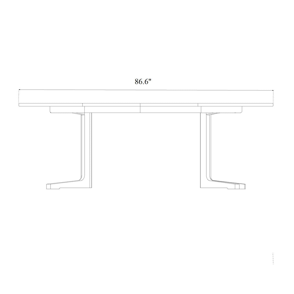 C69E Ry Expandable Dining Table