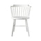 J18 Dining Armchair  option Pure White