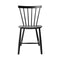 J46 Dining Side Chair  option Jet Black Beech