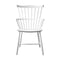 J52B Dining Armchair  option Pure White