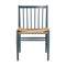 J80 Dining Side Chair  option Blue Grey
