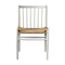 J80 Dining Side Chair  option Pure White