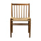 J80 Dining Side Chair  option Smoked Oak