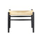 J83 Stool  option Jet Black
