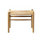 J83 Stool  option Smoked Oak