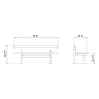 M16 Ermelunden Outdoor Bench