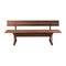 M16 Ermelunden Outdoor Bench  option Natural Thermo Ash