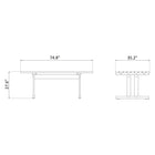 M17 Ermelunden Outdoor Dining Table