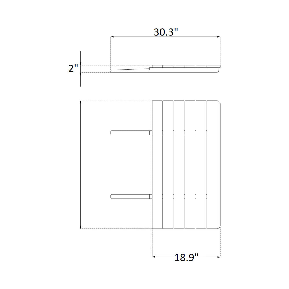 M2 Sammen Outdoor Dining Table