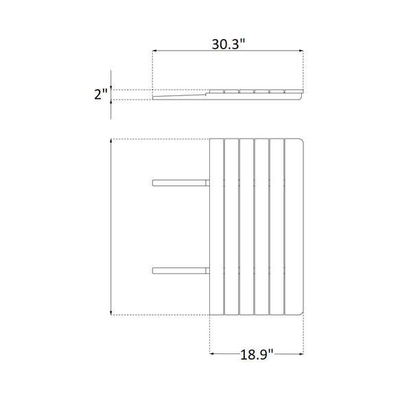 M2 Sammen Outdoor Dining Table