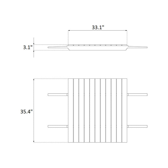 M2 Sammen Outdoor Dining Table
