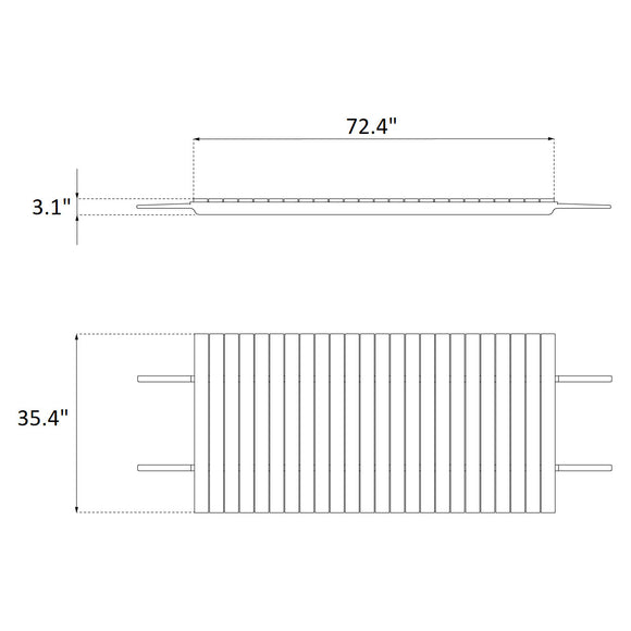 M2 Sammen Outdoor Dining Table