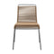 M20 Teglgaard Outdoor Dining Chair  option Brown Mixed