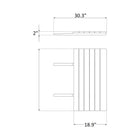 M3 Sammen Outdoor Extendable Dining Table