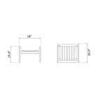 M7 Sammen Outdoor Footstool