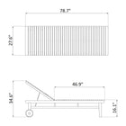M8 Sammen Outdoor Sun Lounger