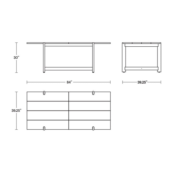 Felloe Outdoor Dining Table
