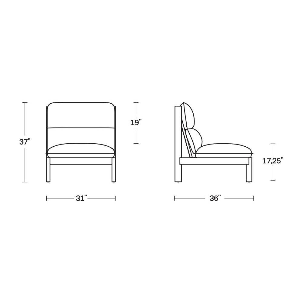 新品未開封 NEIGHBORHOOD FL / E-CHAIR ONE Neighbor Felloe Outdoor Lounge Chair - 2Modern