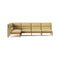 Felloe Outdoor Sectional  option 5 Pieces