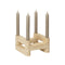 Newel Modular Candle Holder  option Travertine