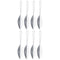 Leaf Ornament (Set of 8)  option Silver