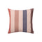 Strand Outdoor Throw Pillow  option Cashmere / Mocha / Indigo Blue