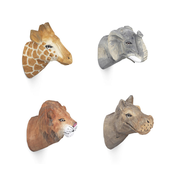 Animal Hooks (Set of 4)