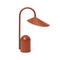 Arum Portable Table Lamp  option Oxide Red