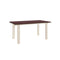 Atura Dining Table  option Burgundy Linoleum / Light Cashmere